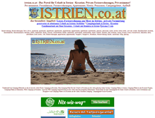 Tablet Screenshot of istrien.co.at
